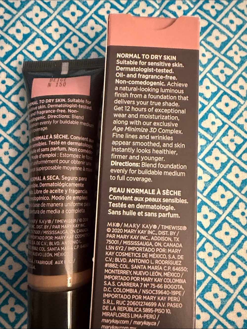 Mary Kay TimeWise Luminous 3D Foundation - Beige N150